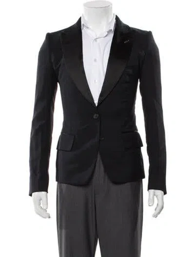 Pre-owned Tom Ford Wool Blazer In Blue