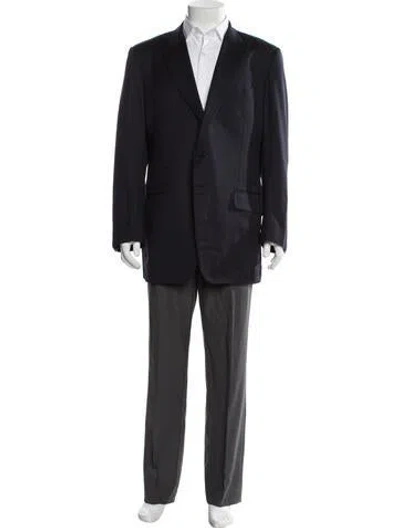 Pre-owned Tom Ford Wool Blazer In Blue