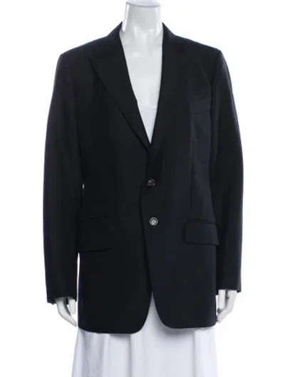 Pre-owned Tom Ford Wool Blazer In Blue