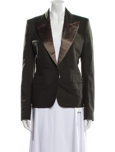 Pre-owned Tom Ford Wool Blazer In Brown