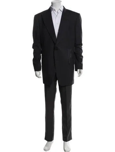 Pre-owned Tom Ford Wool Blazer In Gray