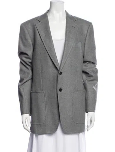 Pre-owned Tom Ford Wool Blazer In Gray