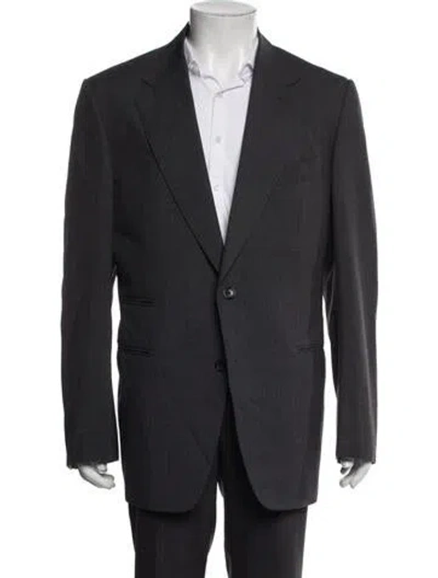 Pre-owned Tom Ford Wool Blazer In Grey