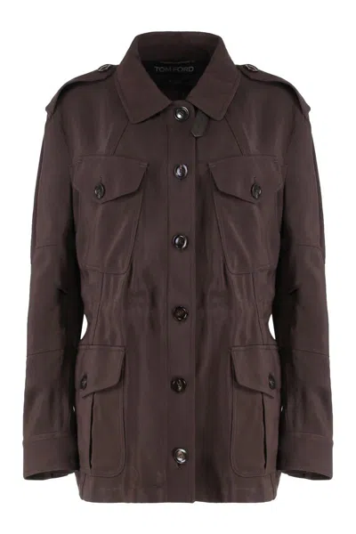TOM FORD TOM FORD WOOL BLEND JACKET