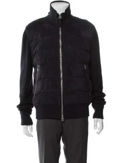 Pre-owned Tom Ford Wool Bomber Jacket In Multi