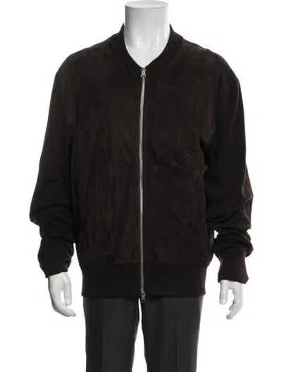 Pre-owned Tom Ford Wool Bomber Jacket In Multicolor