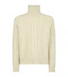 Tom Ford Wool-cashmere Rollneck Sweater In Neutral