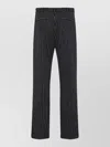 Tom Ford Women Navy Blue Wool Striped Trousers, 28 Luxury Pants For Women Darveys In Black