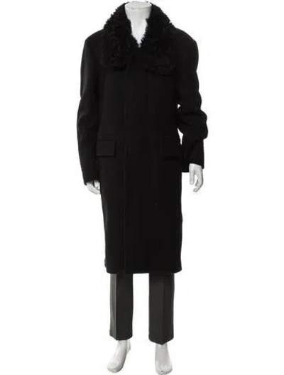 Pre-owned Tom Ford Wool Coat In Black
