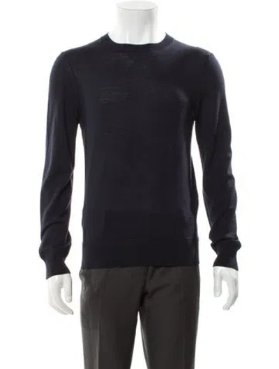 Pre-owned Tom Ford Wool Crew Neck Pullover In Gray