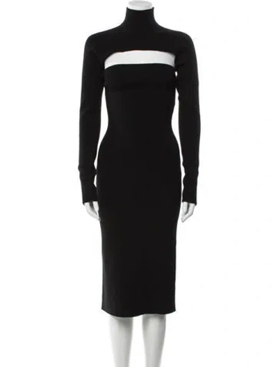 Pre-owned Tom Ford Wool Dress Set In Black