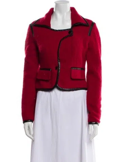 Pre-owned Tom Ford Wool Jacket In Red