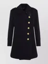 Tom Ford Button-detailed High Neck Jacket In Black