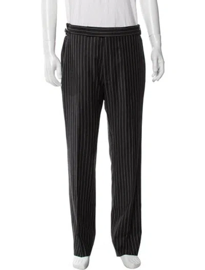 Pre-owned Tom Ford Wool Joggers In Black