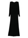 Tom Ford Wool Jumpsuit In Black