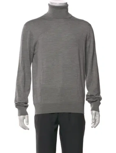 Pre-owned Tom Ford Wool Long Sleeve Shirt In Grey
