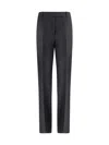 Tom Ford Wool Pants In Black