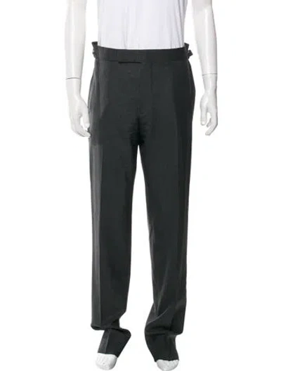Pre-owned Tom Ford Wool Pants In Black