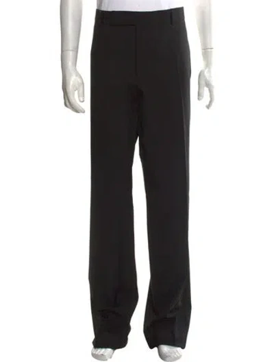 Pre-owned Tom Ford Wool Pants In Black
