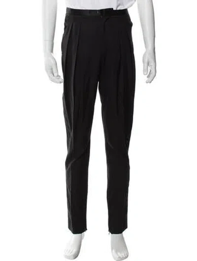 Pre-owned Tom Ford Wool Pants In Black