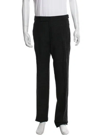 Pre-owned Tom Ford Wool Pants In Gray