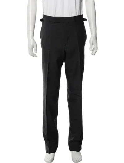 Pre-owned Tom Ford Wool Pants In Gray