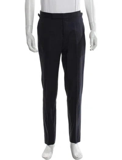 Pre-owned Tom Ford Wool Pants In Gray
