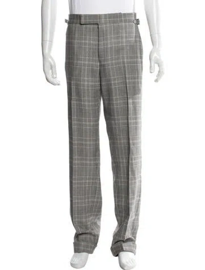 Pre-owned Tom Ford Wool Pants In Gray