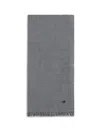 Tom Ford Wool Scarf In Gray