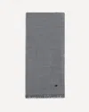 Tom Ford Wool Scarf In Gray