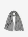 Tom Ford Wool Scarf In Gray