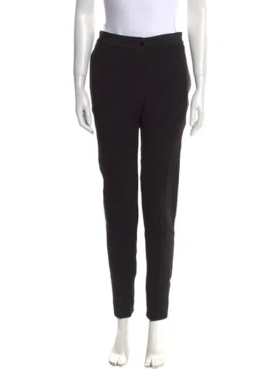 Pre-owned Tom Ford Wool Skinny Leg Pants In Black