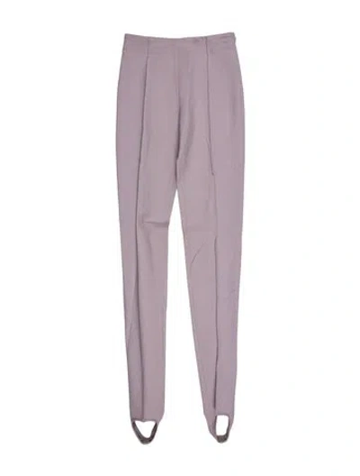 Pre-owned Tom Ford Wool Skinny Leg Pants In Purple