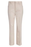 Tom Ford Wool Stretch Grain De Poudre Tailored Pants In Light Blush