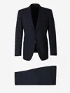 Tom Ford Shelton Bi-stretch Single-breasted Suit In Grey