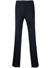 Tom Ford Wool Tailored Trousers In 蓝色