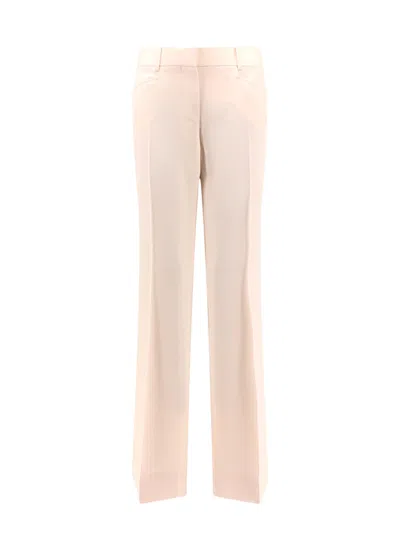 Tom Ford Wool Trouser In Pink