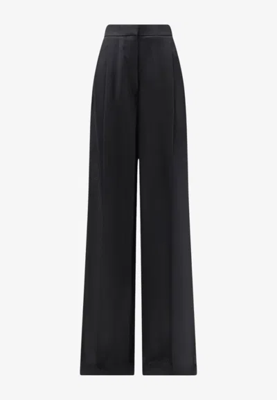 Tom Ford Wool Tuxedo Pants In Black