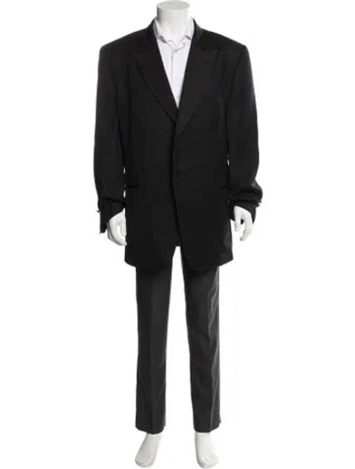 Pre-owned Tom Ford Wool Two-piece Blazer In Black