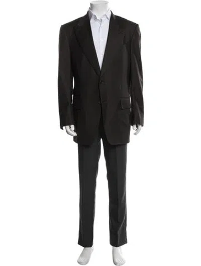 Pre-owned Tom Ford Wool Two-piece Blazer In Black