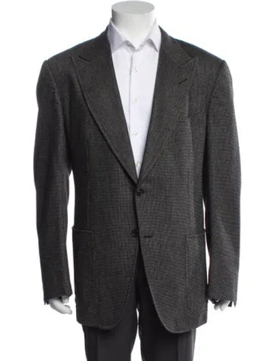 Pre-owned Tom Ford Wool Two-piece Sport Coat In Blue