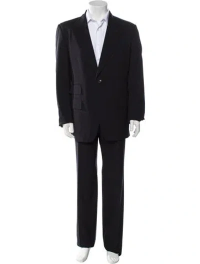Pre-owned Tom Ford Wool Two-piece Suit In Black