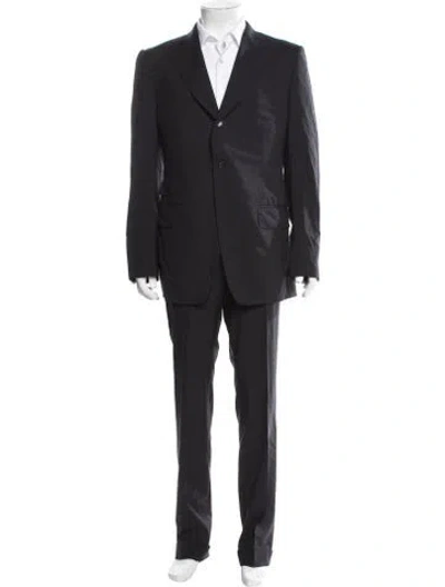 Pre-owned Tom Ford Wool Two-piece Suit In Black