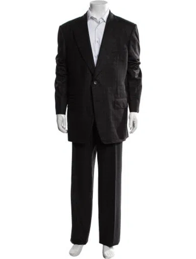Pre-owned Tom Ford Wool Two-piece Suit In Black