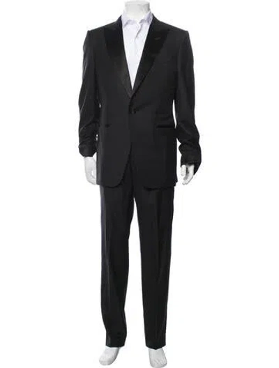Pre-owned Tom Ford Wool Two-piece Suit In Black