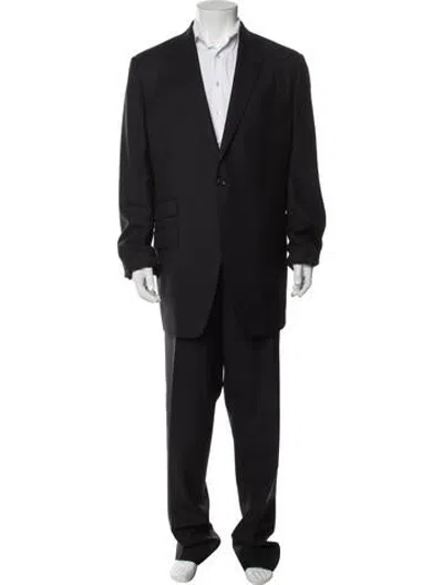 Pre-owned Tom Ford Wool Two-piece Suit In Black