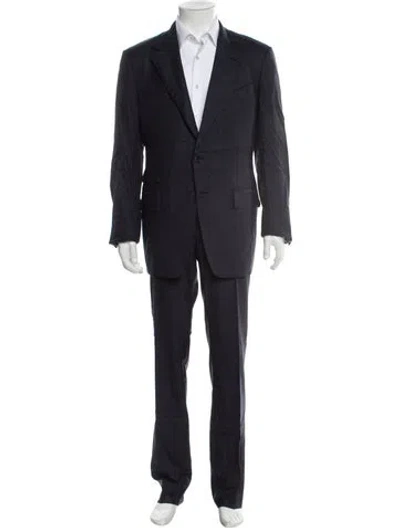 Pre-owned Tom Ford Wool Two-piece Suit In Blue