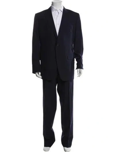 Pre-owned Tom Ford Wool Two-piece Suit In Blue