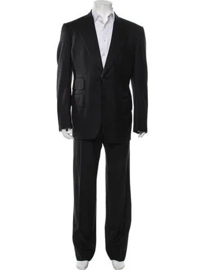 Pre-owned Tom Ford Wool Two-piece Suit In Blue