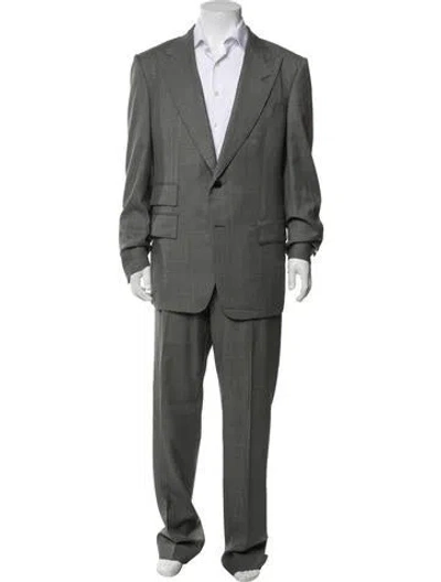 Pre-owned Tom Ford Wool Two-piece Suit In Gray